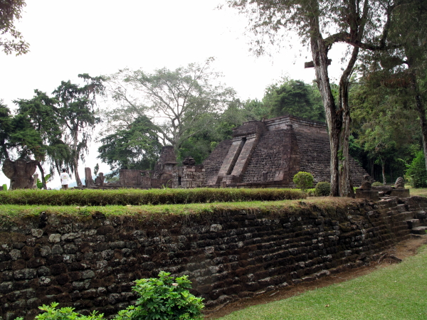 View of the temple from outside