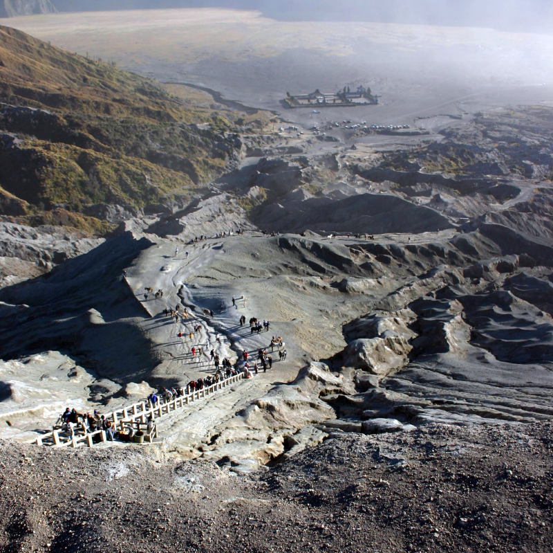 Trail to Mount Bromo