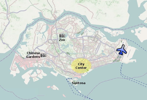 Singapore Map