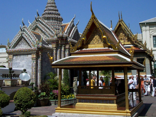 The Sanam Chan Pavilion, where the king would rest when overseeing construction