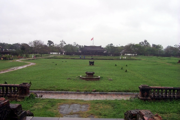 You have to use your imagination to see the Forbidden Purple City, as most of it was destroyed in the wars